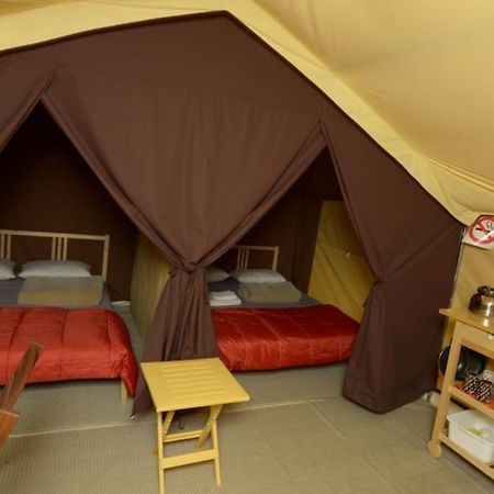 Prêts-à-camper Camping Tadoussac Exterior foto